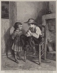 Die Lektion auf der Flageolett (Stich)