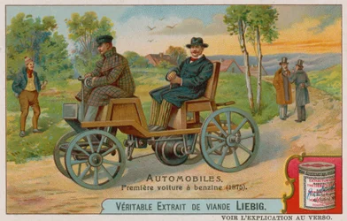 Das erste Benzinauto, 1875