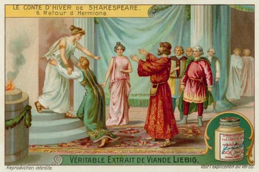 Die Statue von Königin Hermione erwacht zum Leben