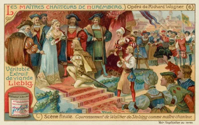 Walther wird zum Sieger gekrönt und wird ein Meistersinger