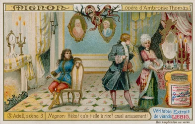 Wilhelm, Philine und Mignon