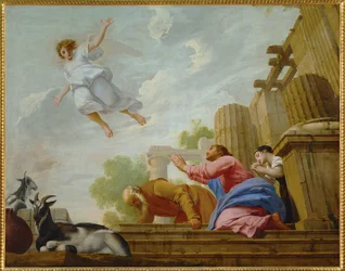 Der Engel Raphael verlässt Tobias und seine Familie
