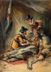 Illustration für die jungen Pilger