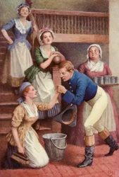 Illustration für Eine empfindsame Reise von Laurence Sterne