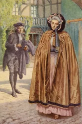 Illustration für Eine empfindsame Reise von Laurence Sterne