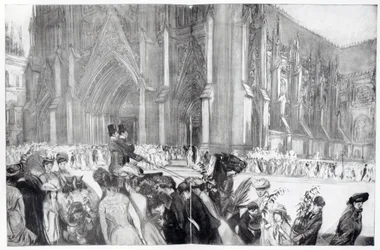 Ostersonntag auf der Fifth Avenue, aus 