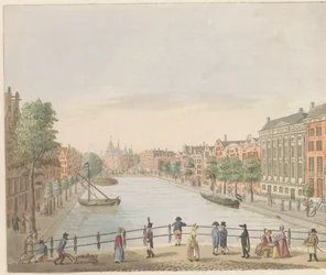 Kloveniersburgwal te Amsterdam, ca. 1810-1813