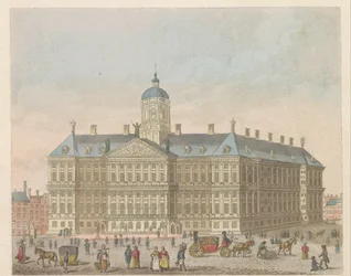 Königlicher Palast am Dam, ca. 1810-1813
