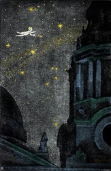 Illustration für den Roman „Peter Pan“ von Sir James Matthew Barrie