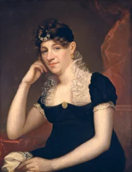 Maria Gansevoort Melvill Mrs. Allan Melvill, um 1815