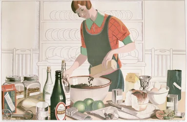 Der Weihnachts-Pudding, Poster 1928