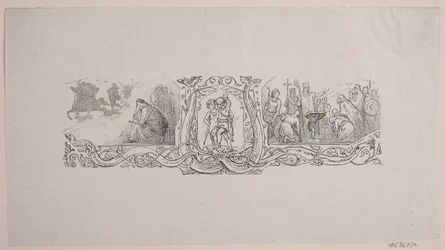 Der heilige Bischof Jon und Sæmund Frode