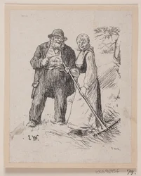 Illustration zu "Herremandsbruden"