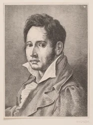 Porträt von Oehlenschläger