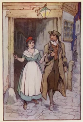 Illustration zu Eine Geschichte aus zwei Städten von Charles Dickens