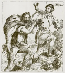 Robin Hood und Little John