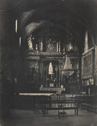 Kircheninneres, ca. 1855