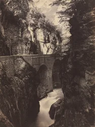 Straße nach Eaux-Chaudes, Pyrenäen (recto)