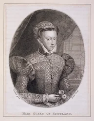 Maria Stuart (1542-87), graviert von George Vertue (1684-1756)
