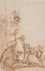 Gruppe von Zuschauern