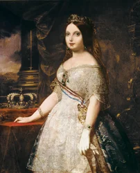 Königin Isabella II. von Spanien (Isabella von Bourbon) (Isabel II. de Borbón, 1830-1904)
