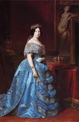 Porträt der Königin Isabella II. von Spanien