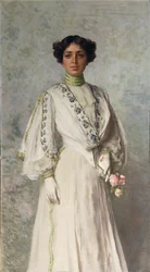 Porträt von Giulia Tricca von Federico Andreotti