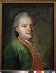 Porträt des Dichters Vassili Maikov (1728-1778)