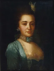 Porträt von Prinzessin Praskovya Ivanovna Golitsyna