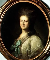 Porträt von V. Novosilcheva