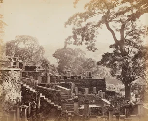 Japanischer Tempelfriedhof, Shuntoji, Nagasaki, ca. 1867