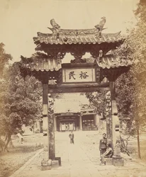 Eingang zur Schatzkammer, Kanton, 10. April 1860