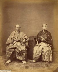 [Japanische Beamte, Nagasaki]