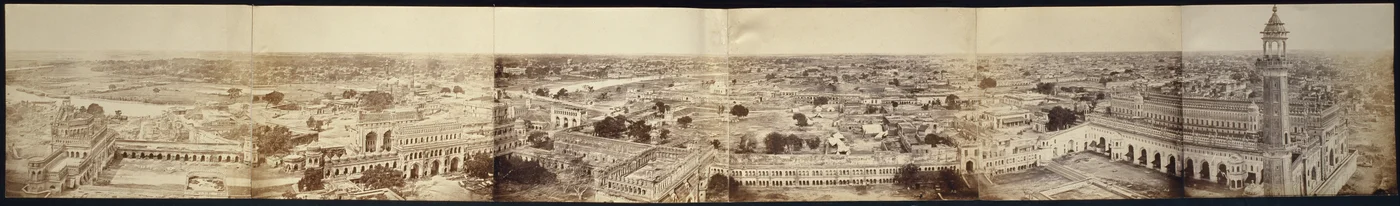 Lucknow, Cawnpore, Benares & Agra. (Titelblatt)