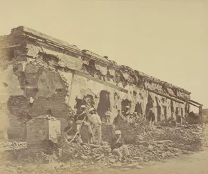 Verschanzung von Generalmajor Sir Hugh Massy Wheeler in Cawnpore