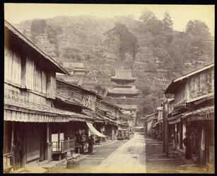 Temple Street, Eingeborenenstadt, Nagasaki