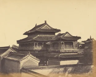 Tempel des Konfuzius, Peking, Oktober 1860