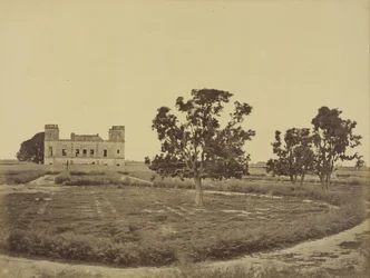 Der Alambagh nach der Evakuierung der Residenz