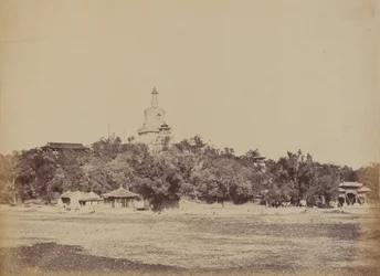 Die Große Pagode im Kaiserlichen Winterpalast, Peking, 29. Oktober 1860, 1860