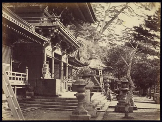 Der Tempel von Hatchiman, Kamakura