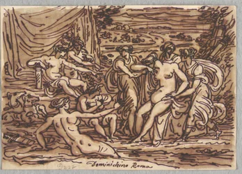 Diana und Callisto, nach Domenichino
