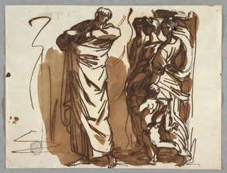 Sankt Paul und Figuren, nach Raphael