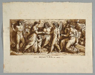 Die Hochzeit von Psyche und Amor