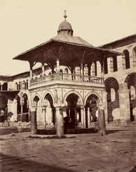 Brunnen im Inneren der Großen Moschee - Damaskus