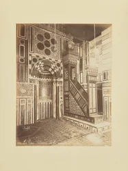 Kairo - Innenansicht der El-Bordei-Moschee