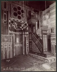 Kairo - Inneres der El-Bordei-Moschee