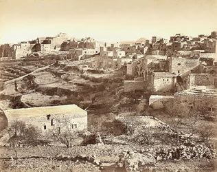 Panoramablick auf Bethlehem, Israel