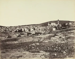 Panoramablick auf Hebron