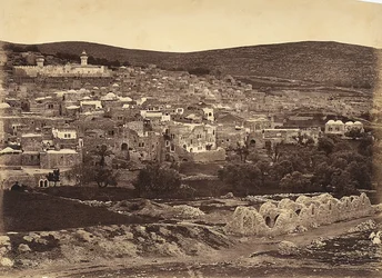 Panoramablick auf Nazareth, Israel