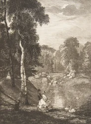 Le Bois de Boulogne, 1857